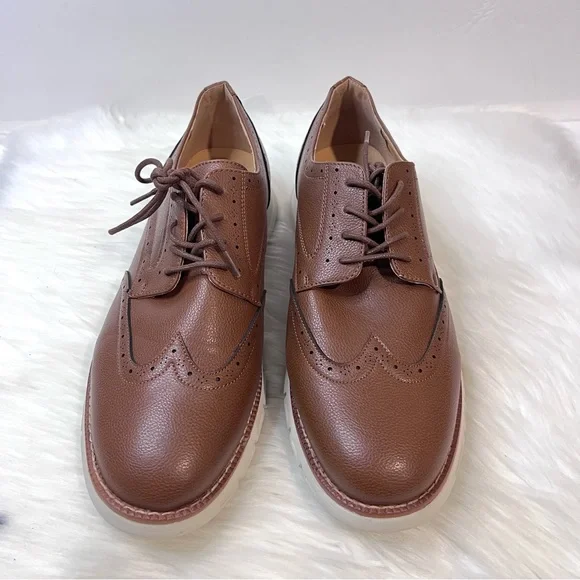 Nautica | Shoes | Nautica Mens Wingdeck Oxford Brown Shoe  display picture 3